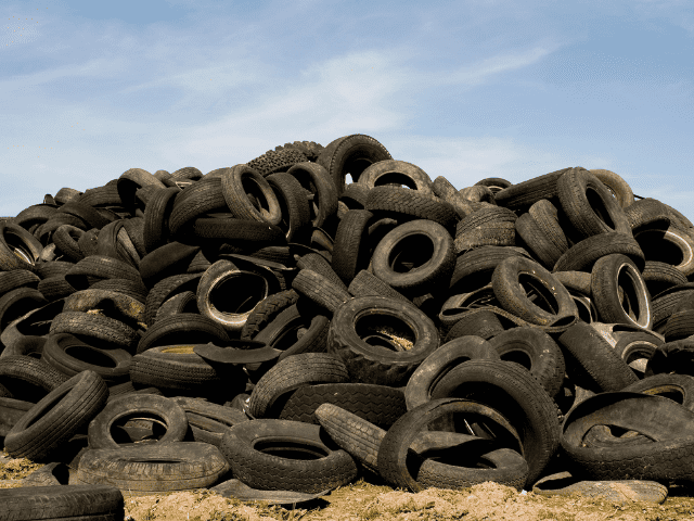 Pile of Old Tires