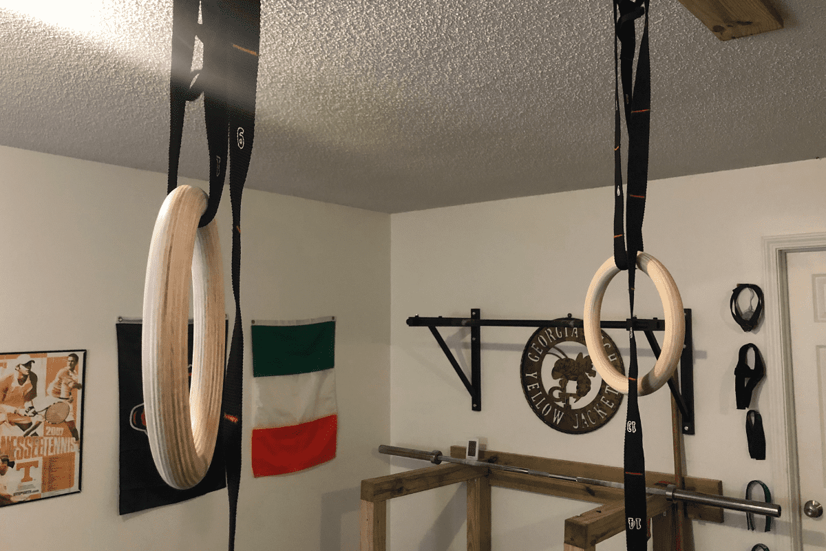 Pijnstiller Overtreffen ga zo door How to Hang Gym Rings at Home (5 Different Solutions) – Horton Barbell