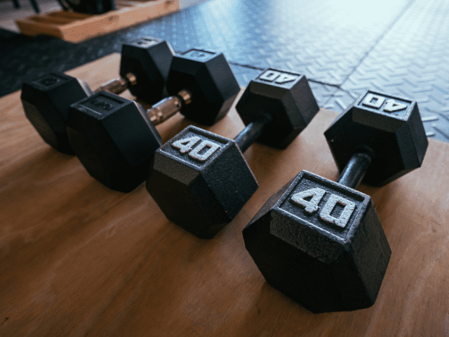 Used Dumbbells - Rubber and Iron