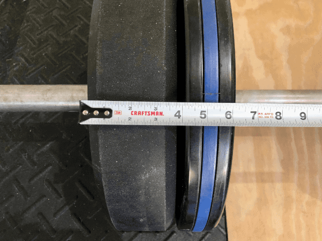Difference in Width of Bumper Plates