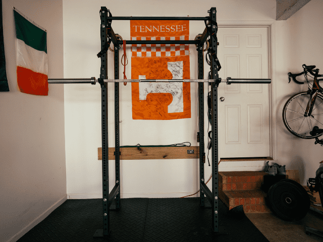 Titan T3 Power Rack with Barbell