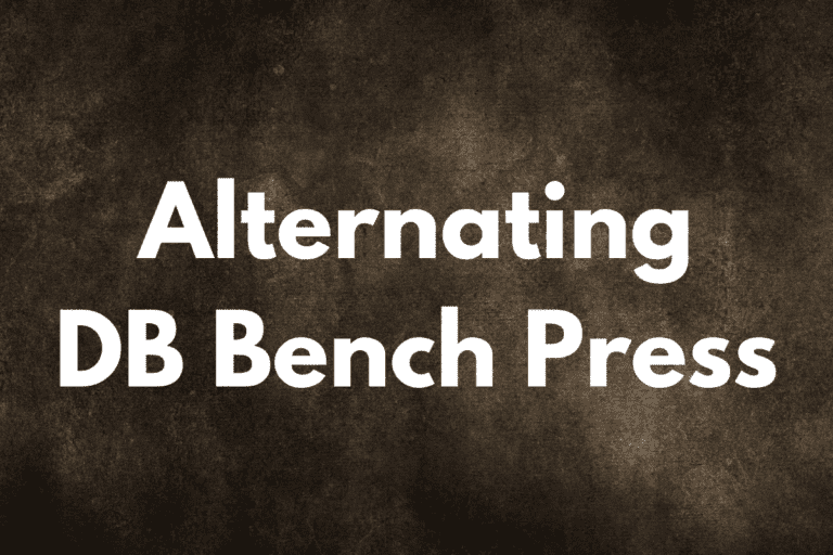 Alternating Dumbbell Bench Press (How To, Muscles Worked)