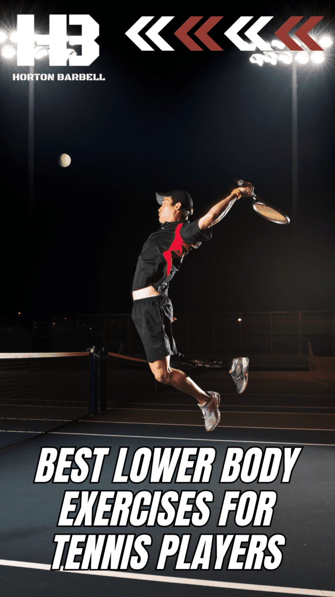 Best Lower Body Exercises for Tennis Players Pin