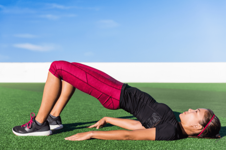 Glute Bridge (How To, Benefits, Muscles Worked)