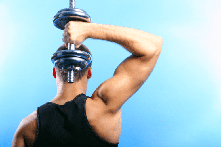 Single Arm Dumbbell Triceps Extensions