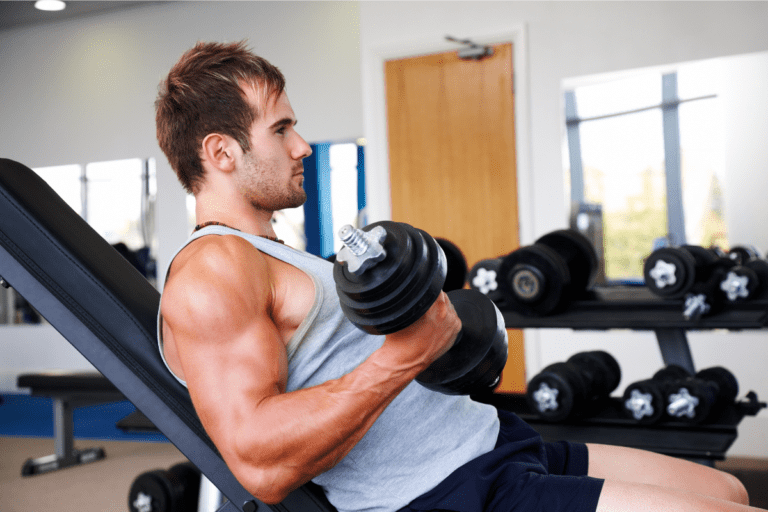 Incline Dumbbell Curls (How To, Muscles Worked, Benefits)