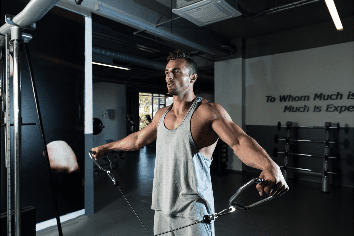 How To Do Cable Lateral Raises