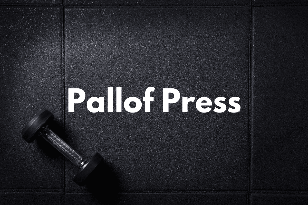 How To Do Pallof Press