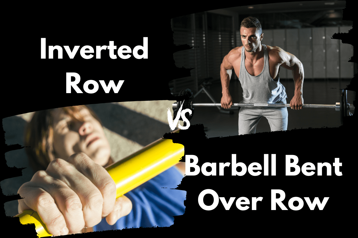 Inverted Row vs Barbell Bent Over Row