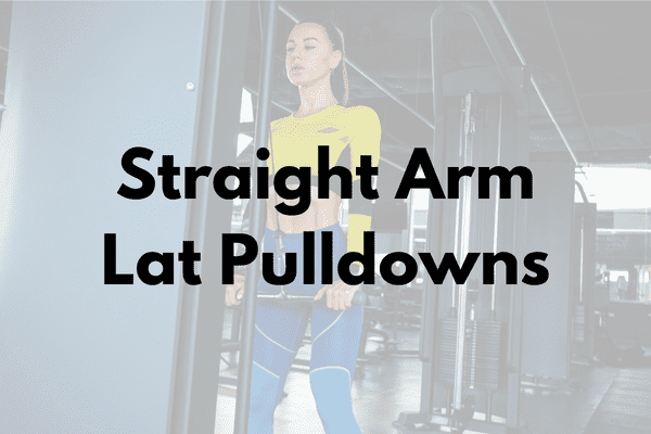 Straight Arm Lat Pulldowns Cover