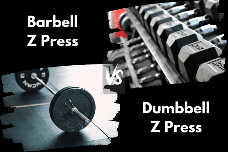Barbell Z Press vs Dumbbell Z Press (Is One Better?)