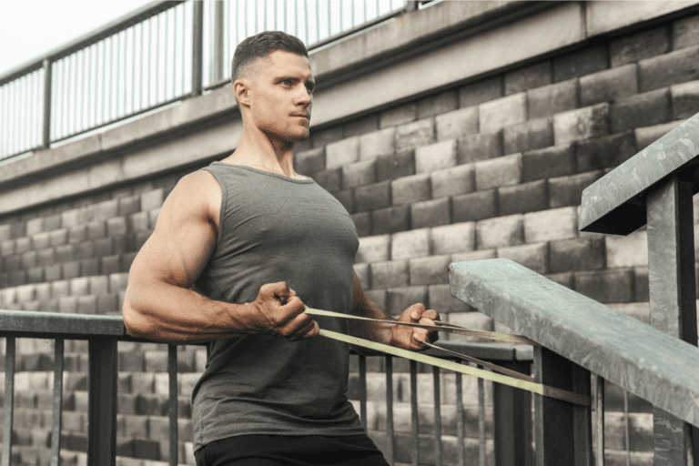 Resistance Band Rows (How To, Muscles Worked, Benefits)