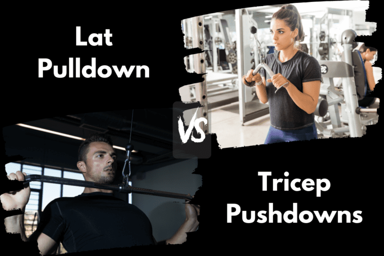 Lat Pulldown vs Tricep Pushdown (What’s the Difference?)