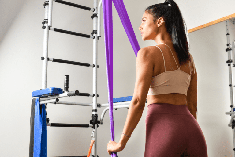 Band Straight Arm Pulldown (How To, Muscles Worked, Benefit)