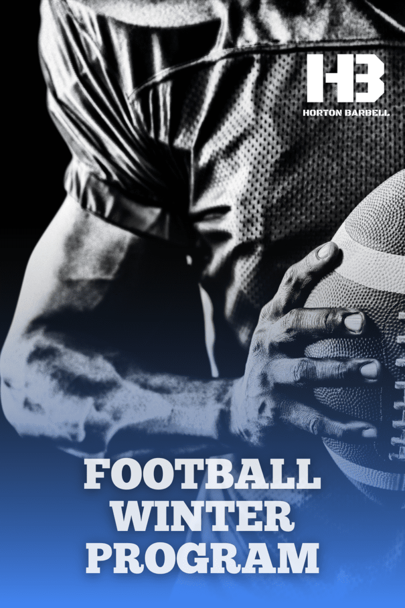 Football Winter Program Cover